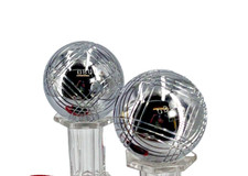 boules de pétanque Doublette Acier Chromé, Bon État Comme Neuve OBUT