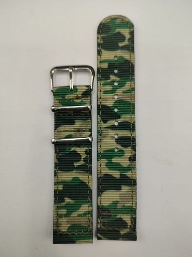 Bracelet nato nylon 20mm vert - bracelet,