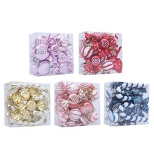 Lot de 18 boules de Noël