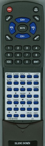 Replacement remote for - replacement,