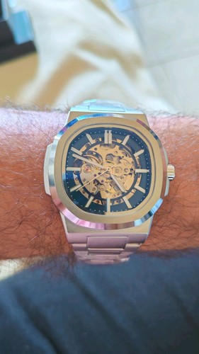 Montre automatique squelette