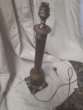 Ancien pied de lampe marbre