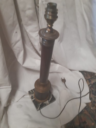 Ancien pied lampe - pied,