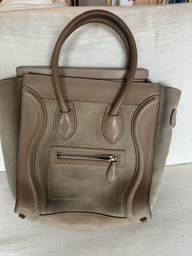 Sac main celine luggage - celine, cuir