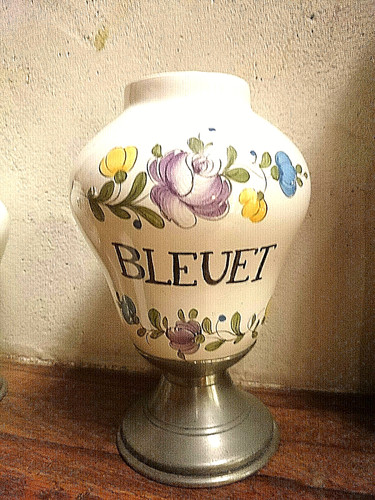 Pot pharmacie faience - pot,