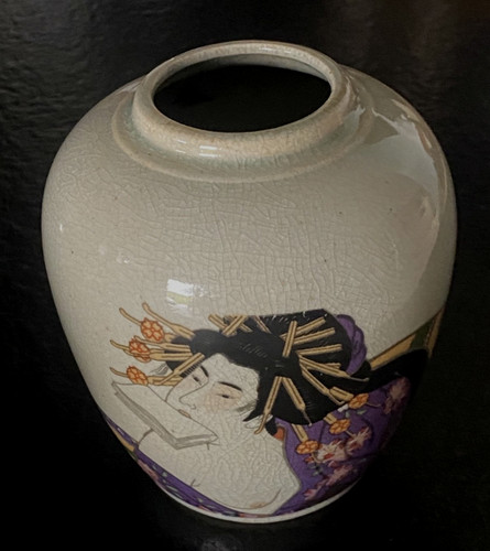 Petit vase céramique vert