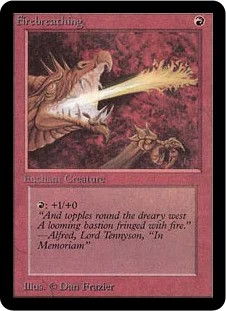 Magic mtg firebreathing - mtg,