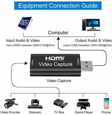 Carte D'Acquisition Vidéo HDMI USB Streaming En Direct VHS LINQ HDV80+