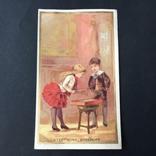 Chromo Ancien Xylophone Zootrope Tual Salmon Nantes XIXè Victorian Scrap