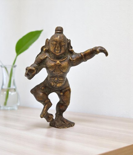 Figurine antique laiton du - figurine,