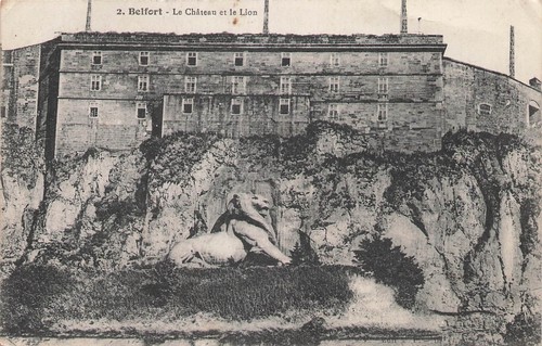 Belfort château et le - belfort,,