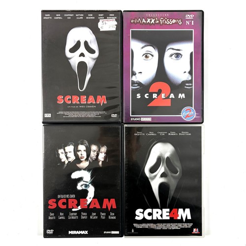 Scream quadrilogie lot 4 - quadrilogie, dvd
