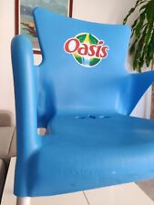 chaise publicitaire OASIS JOLUCE Idexco jardin extérieur plastique dur