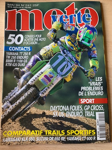 Moto verte magazine 241 - n°241, du