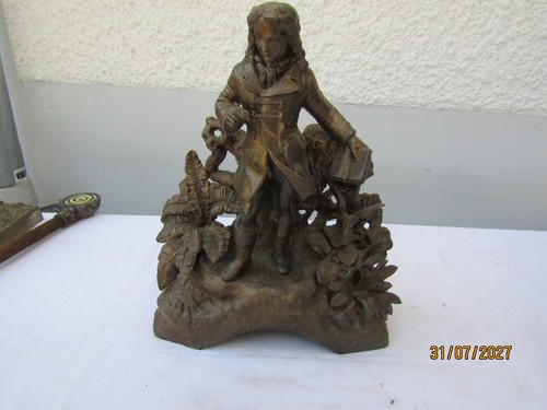 Ancien régule pendule - régule, de