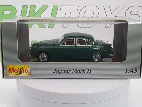 Jaguar mk2 maisto - 1/43, vert