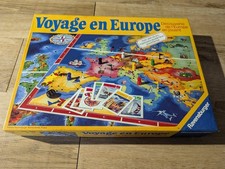 Voyage en Europe de 2 à 6 joueurs - RAVENSBURGER 1980 - Occasion TBE