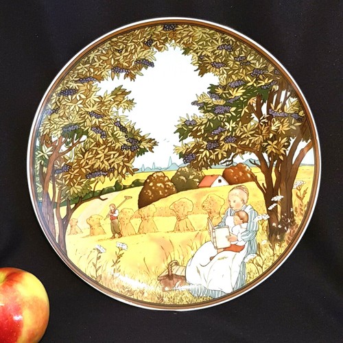 Magnifique assiette murale