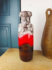 Vase West Germany fat lava