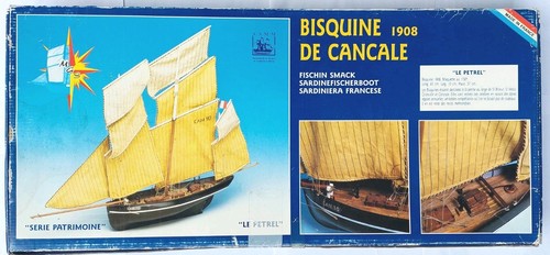 Maquette bois bisquine - bois, de