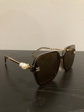 Chanel Square Sunglasses Pearl