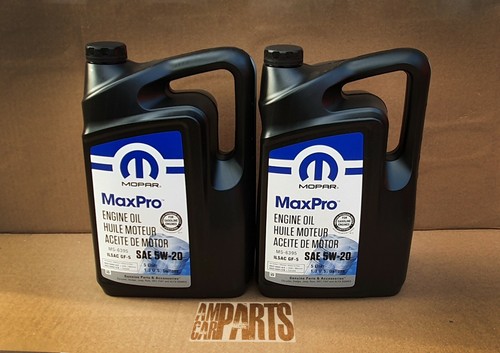 Mopar 5w20 huile moteur - moteur, 10l