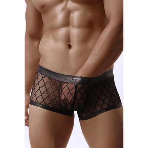 Boxer noir transparent paris - noir,