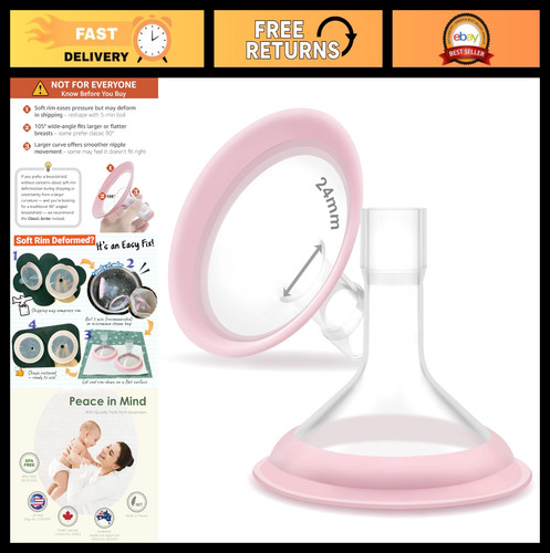 24mm breast pump shields - breast,