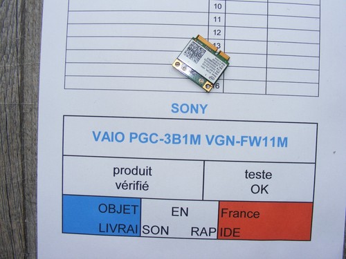 Carte wifi pour sony vaio - wifi,