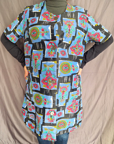 Nylon dederon smock - nylon,