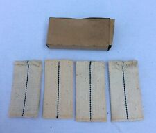 LOT DE MECHES PLATES POUR LAMPE A PETROLE - BLEU