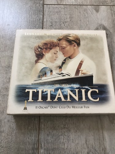 Coffret vhs titanic bon - vhs, en