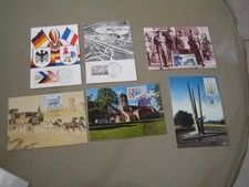 carte 1er jour lot 6 cartes