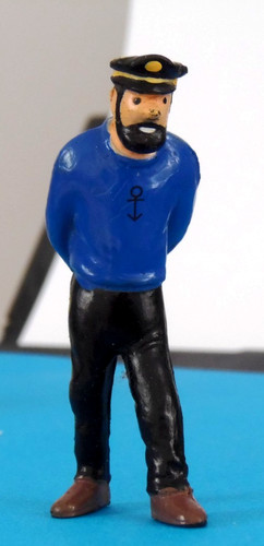 Figurine tintin capitaine - figurine,
