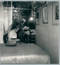 1960 AUGUSTE HERBIN PHOTO VINTAGE DANIEL FRASNAY CUBISME ABSTRACT ART FOTO RARE