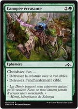 MTG Magic GRN - (x4) Crushing Canopy/Canopée écrasante, French/VF