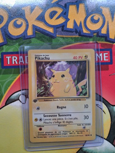 Pokemon tcg pikachu 58 - -, 58/102