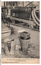 AYFP13-1174-87 - MINES D'Or de cheni - Pres SAINT-YREIX - UN LINGOT D'OR