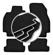 Tapis de sol en Velours noir