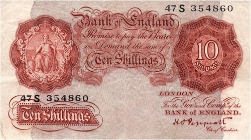 Bank england shillings - bank,