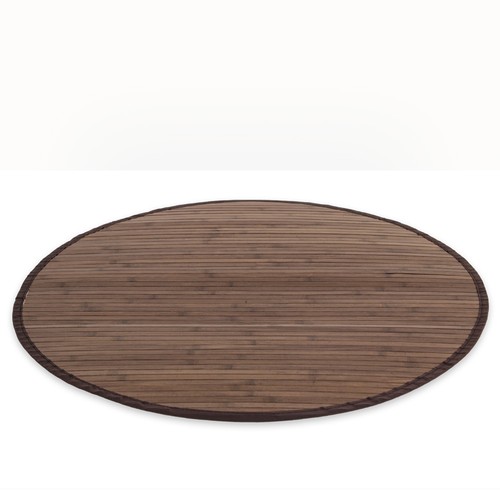 Tapis bambou nature 90cm - nature,