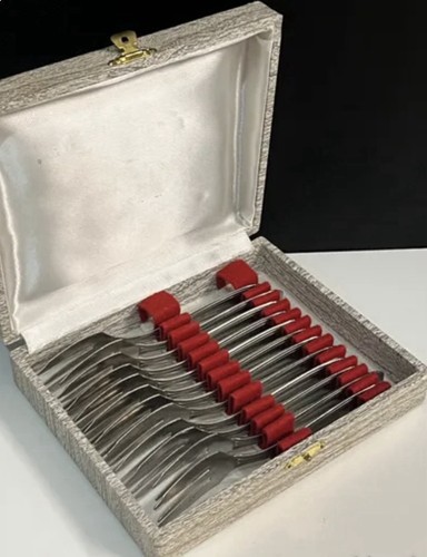Coffret fourchettes à - coffret, 12
