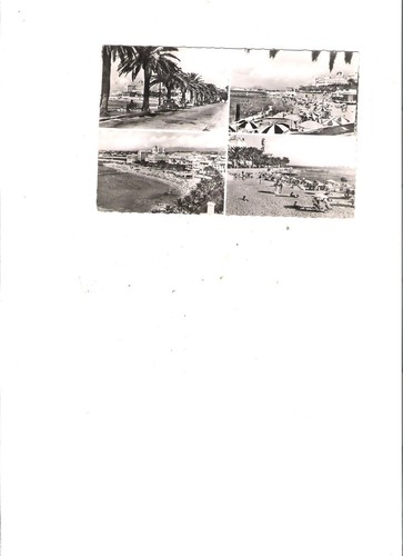 Cpa carte postale - carte, d'azur