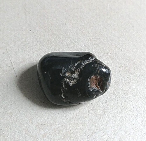 Pierre roulée onyx noir - noir, 11,60