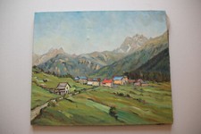 Peinture à l'huile. Paysage