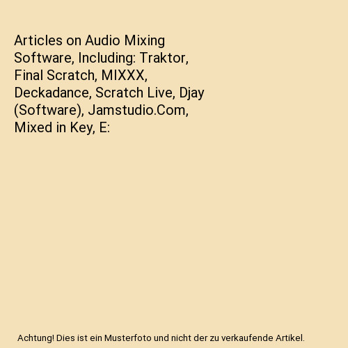 Articles audio mixing - on,