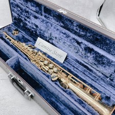 Yamaha YSS-62 et étui rigide saxophone soprano saxophone testé vintage...
