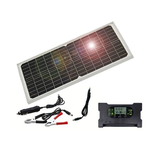 Kit deux panneaux solaires - kit,