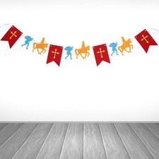  3M Longueur Halloween Non-tissé Drapeau Bannière Suspendu Drapeau Props Pull