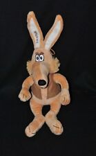 Peluche doudou renard Sammy RASEHORN beige saumon gilet Fun City 28/38 cm TTBE